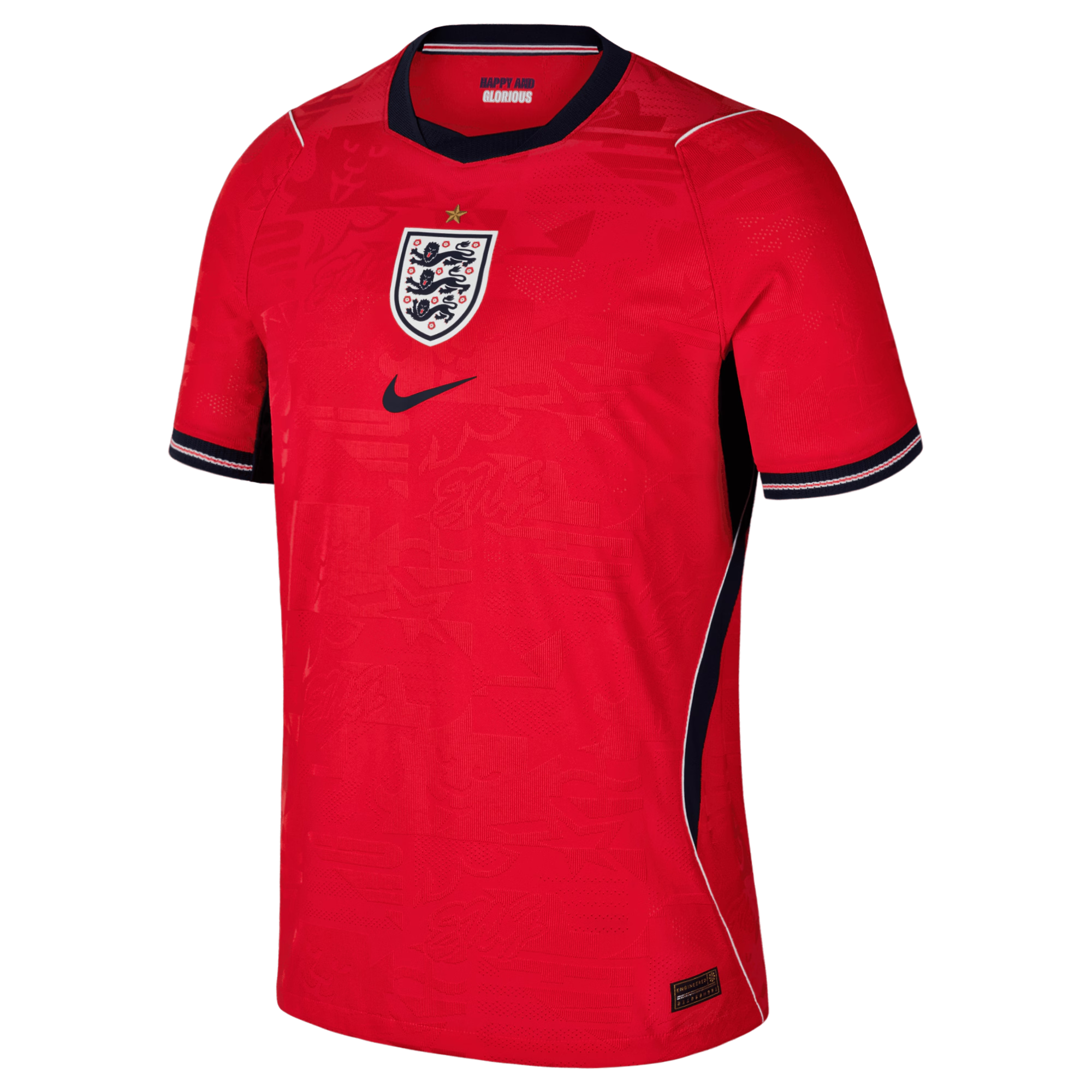 Nike England National Team 2026 Away Match Jersey - Speed Red/Obsidian - Jersey Teams World