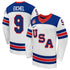 Nike Jack Eichel #9 USA Hockey 2026 Away Jersey - White - Jersey Teams World