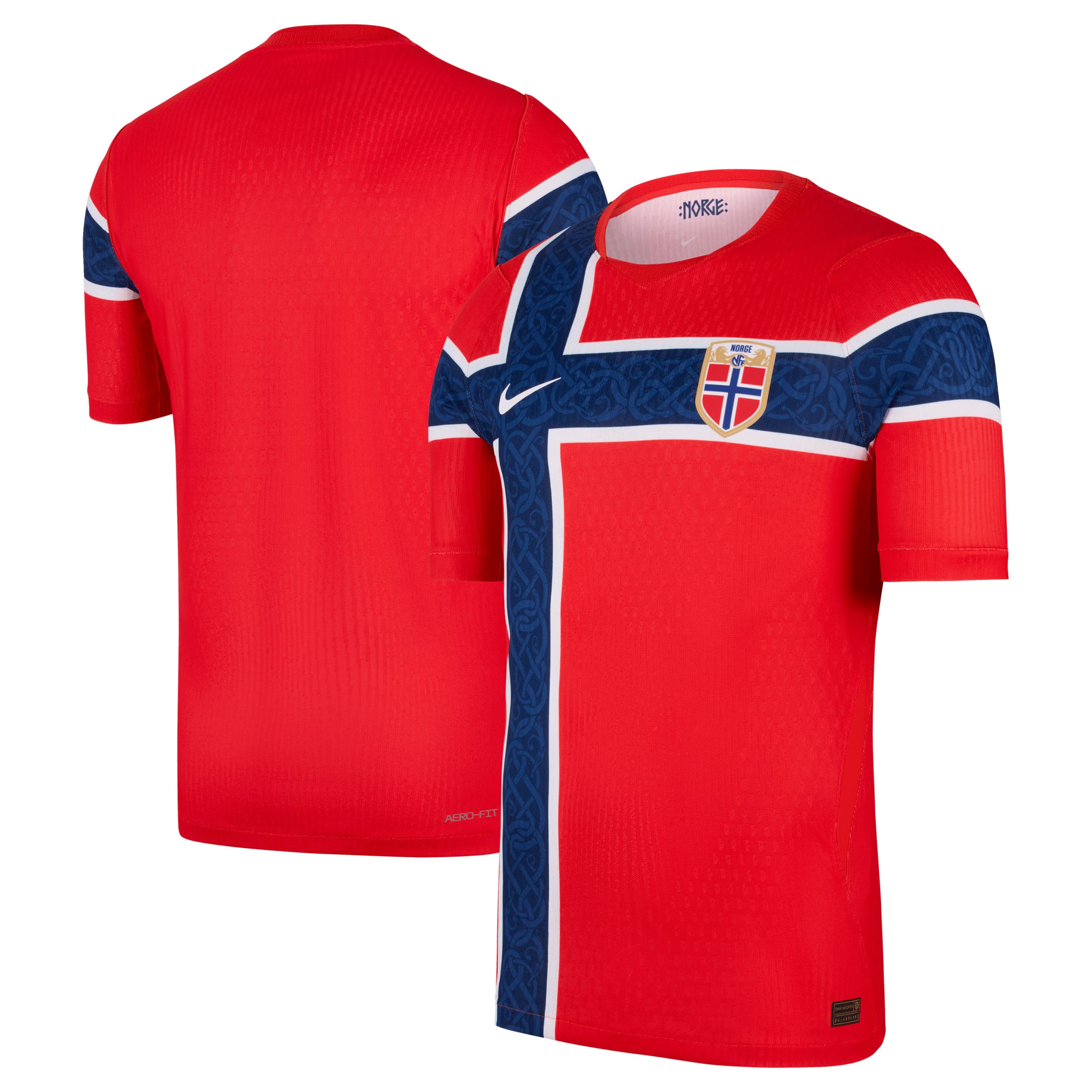 Nike Norway National Team 2026 Home Match Jersey - Red - Jersey Teams World