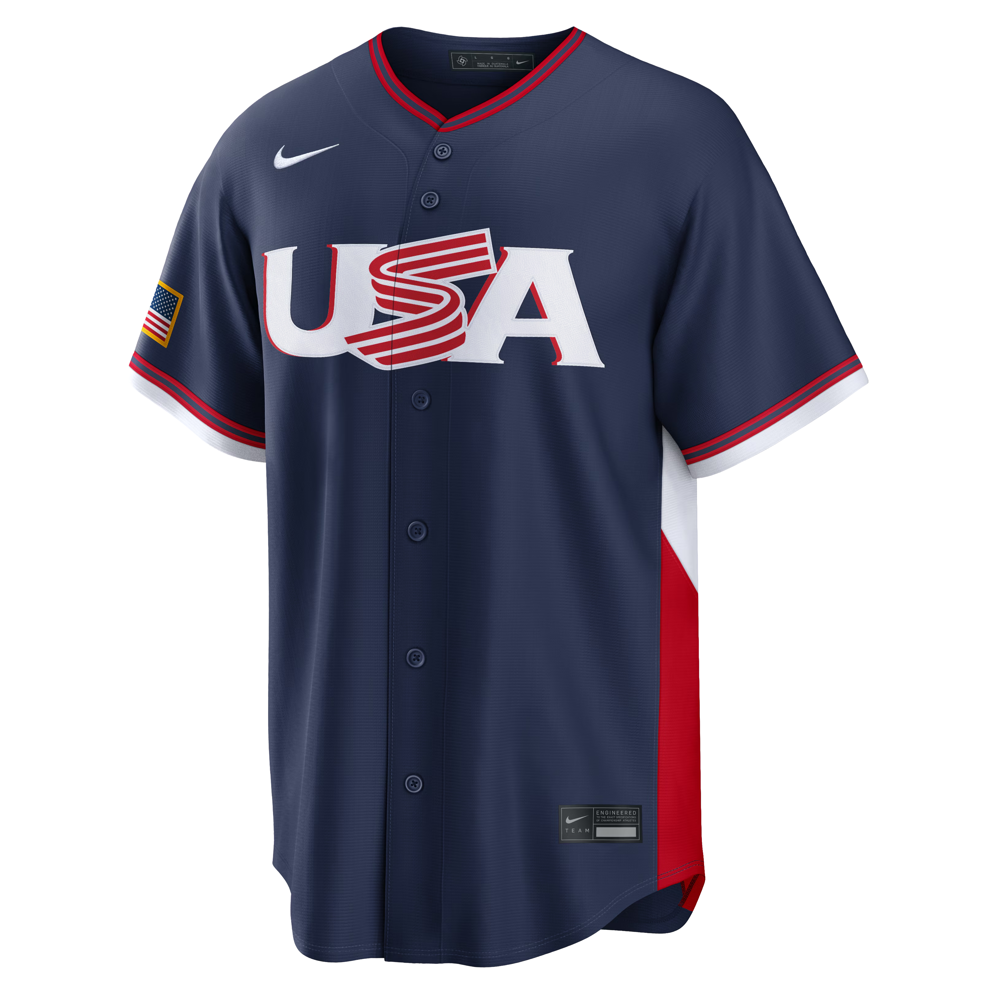 Nike USA Baseball 2026 World Baseball Classic Road Stadium Jersey – Pete Crow-Armstrong – Navy