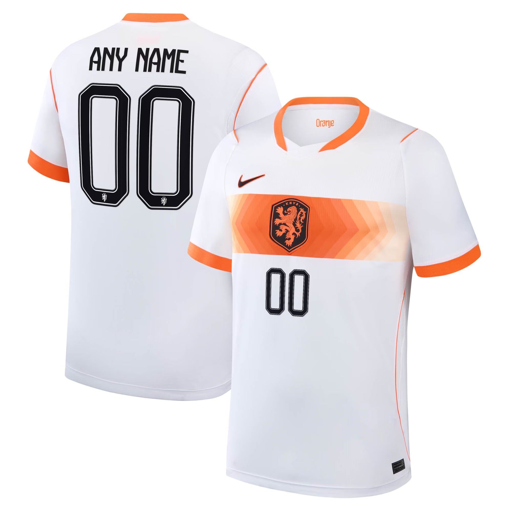 Nike Netherlands National Team 2026 Away Match Jersey - White - Jersey Teams World