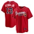 Nike Ronald Acuña Jr. Atlanta Braves Alternate Replica Jersey Navy