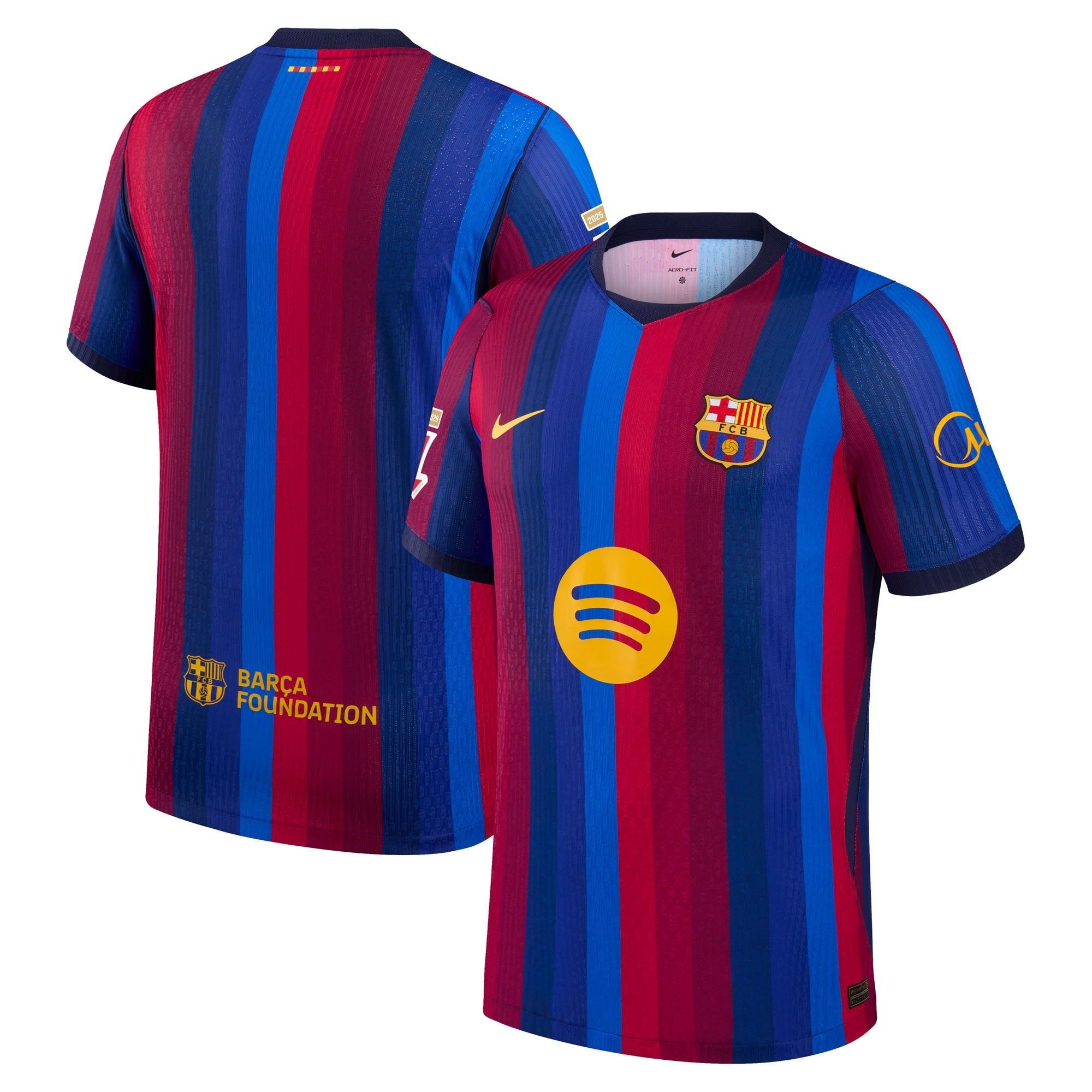 Official Barcelona Nike 2026/27 Home Match Replica Patch Jersey - Red & Blue Soccer Fan Gear