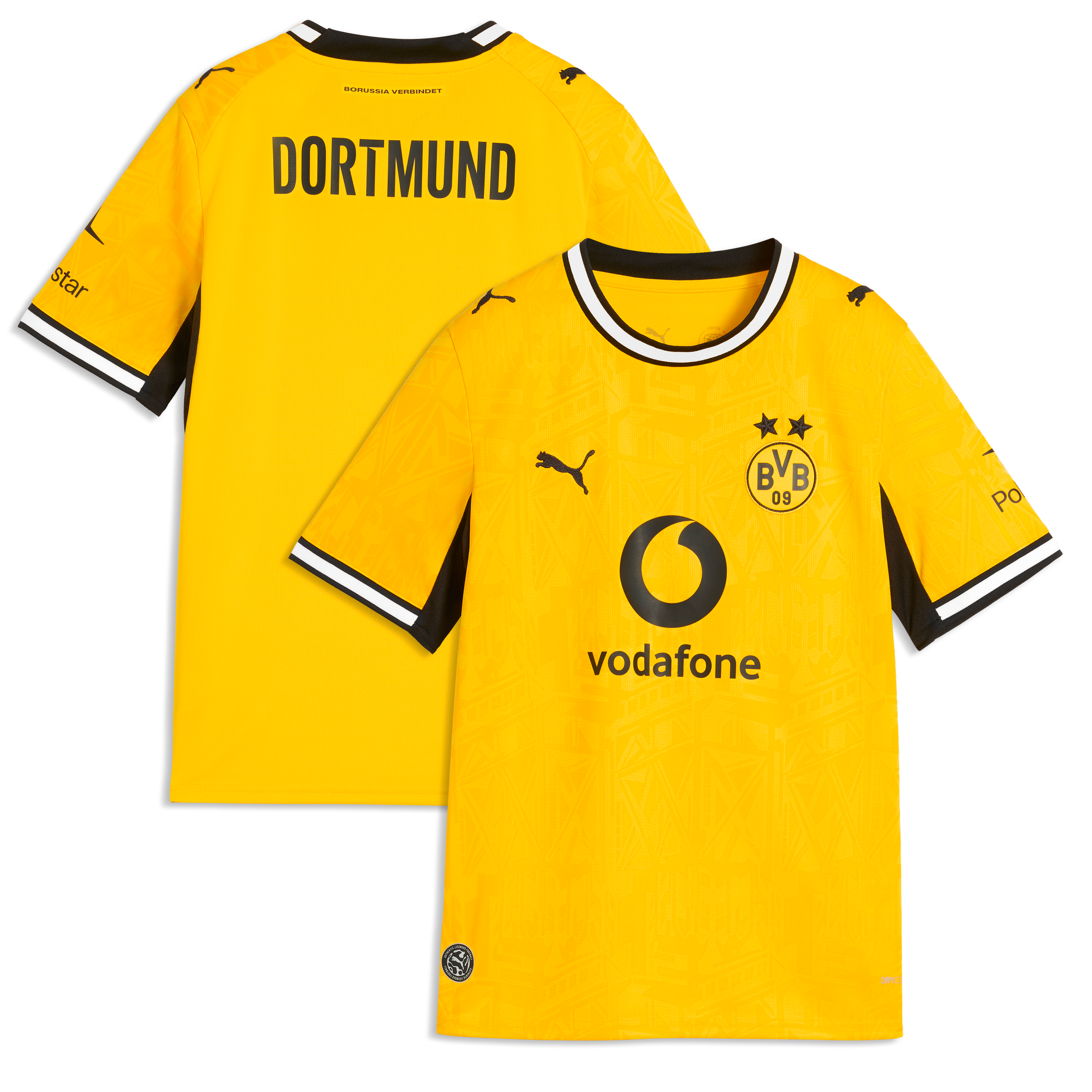 Official Borussia Dortmund Puma 2026/27 Home Replica Jersey - Yellow