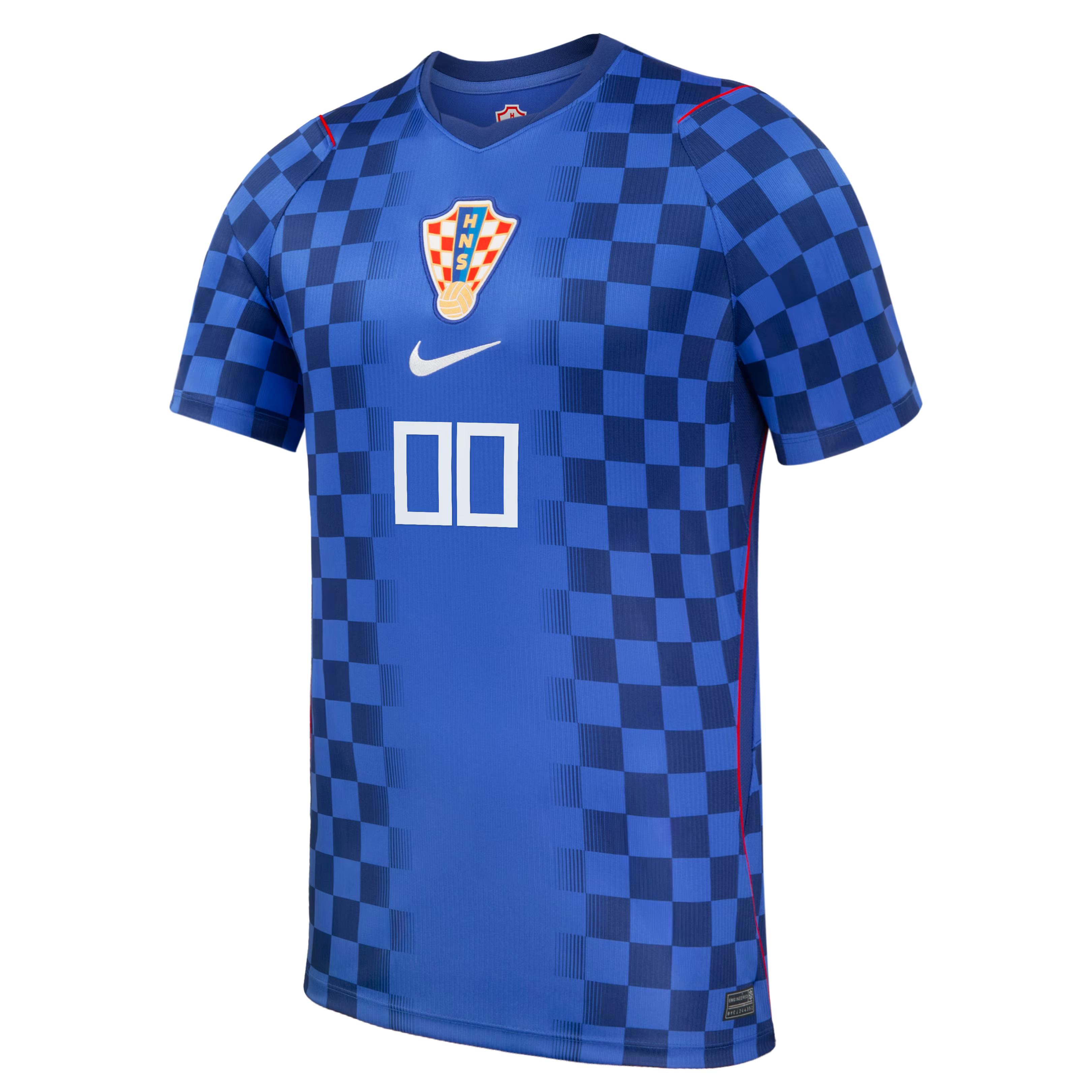 Official Croatia National Team Nike 2026 Away Stadium Replica Custom Jersey - Navy