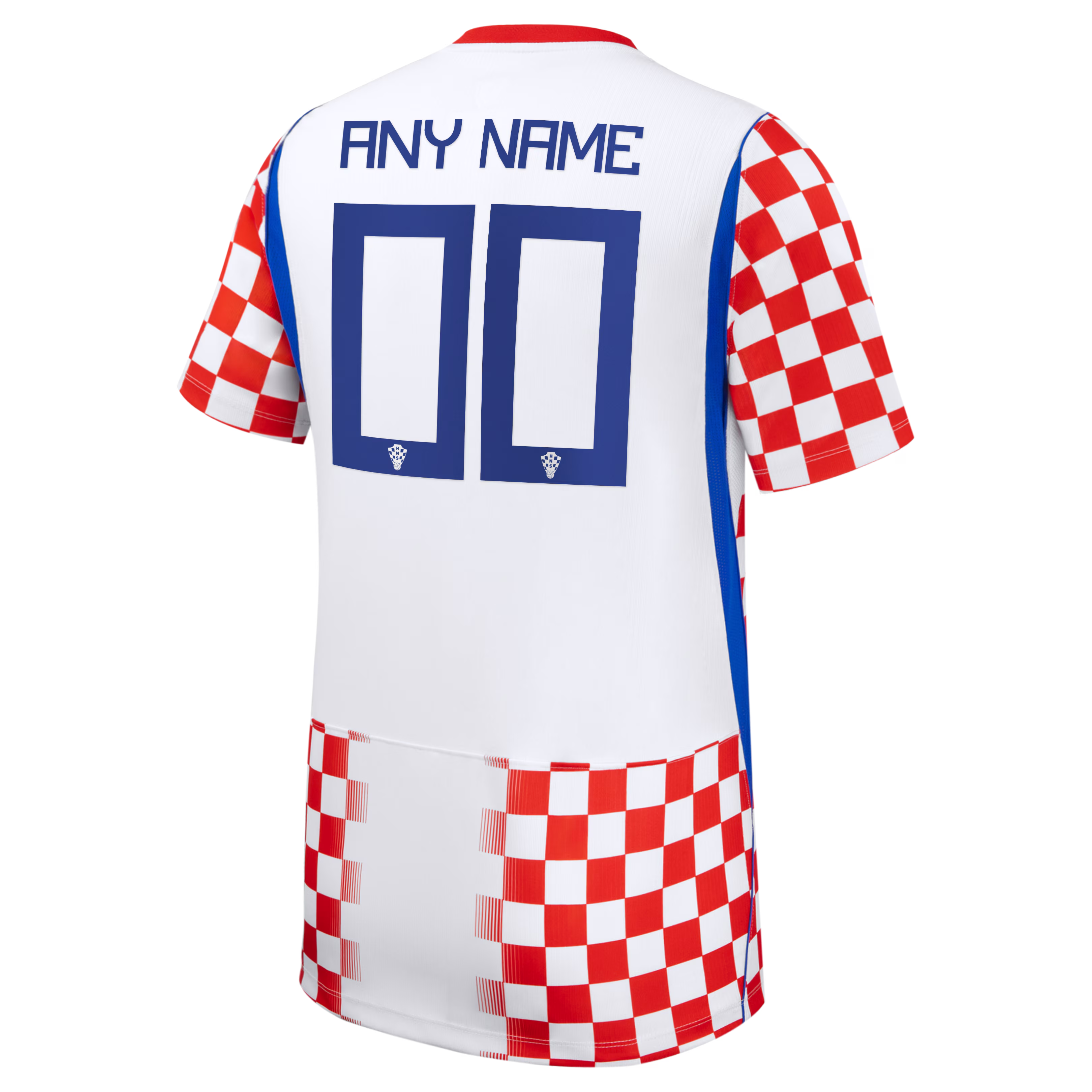 Official Croatia National Team Nike 2026 Home Stadium Replica Custom Jersey - White