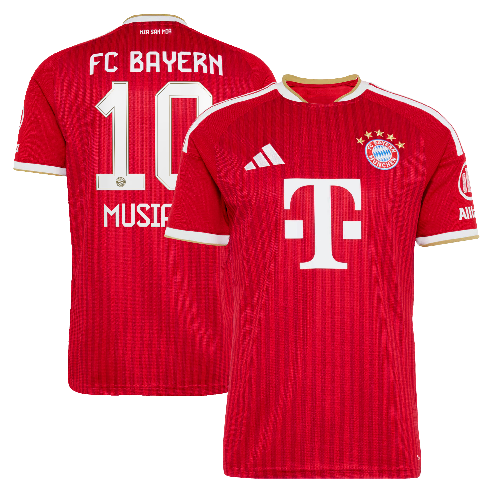Official Jamal Musiala Bayern Munich adidas 2026/27 Home Replica Jersey - Red