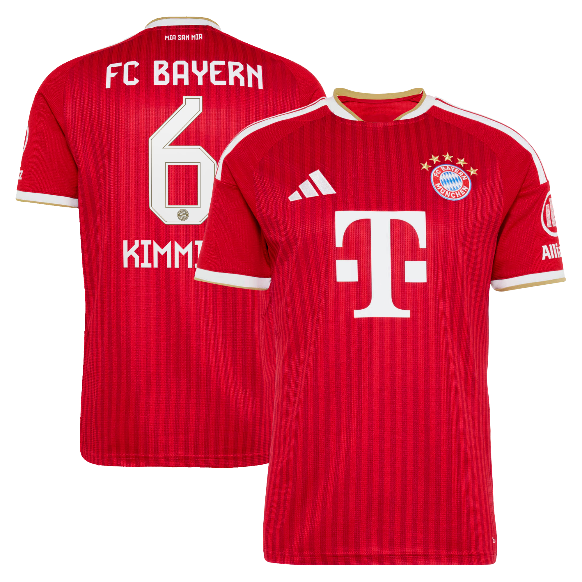 Official Joshua Kimmich Bayern Munich adidas 2026/27 Home Replica Jersey - Red