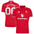 Official Manchester United adidas 2026/27 Home Replica Custom Jersey - Red