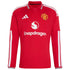 Official Manchester United adidas 2026/27 Home Replica Long Sleeve Custom Jersey - Red