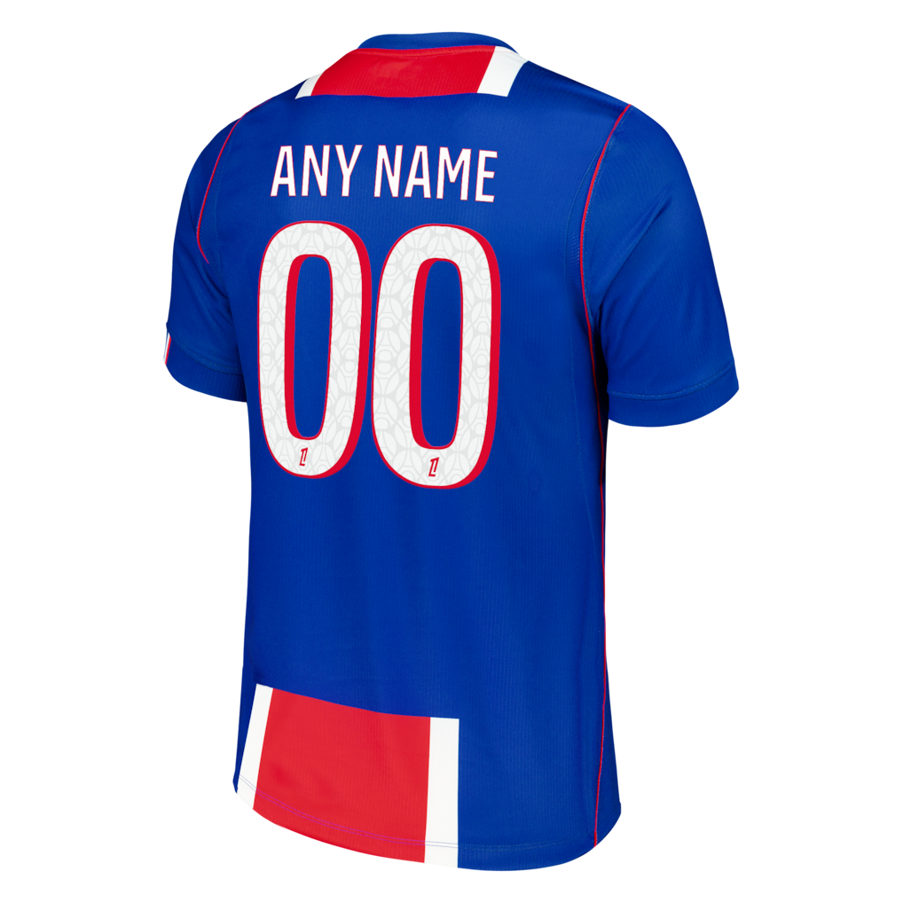 Official Paris Saint-Germain Nike 2026/27 Home Stadium Replica Custom Jersey - Blue