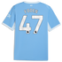 Official Phil Foden Manchester City Puma 2026/27 Home Replica Jersey - Light Blue