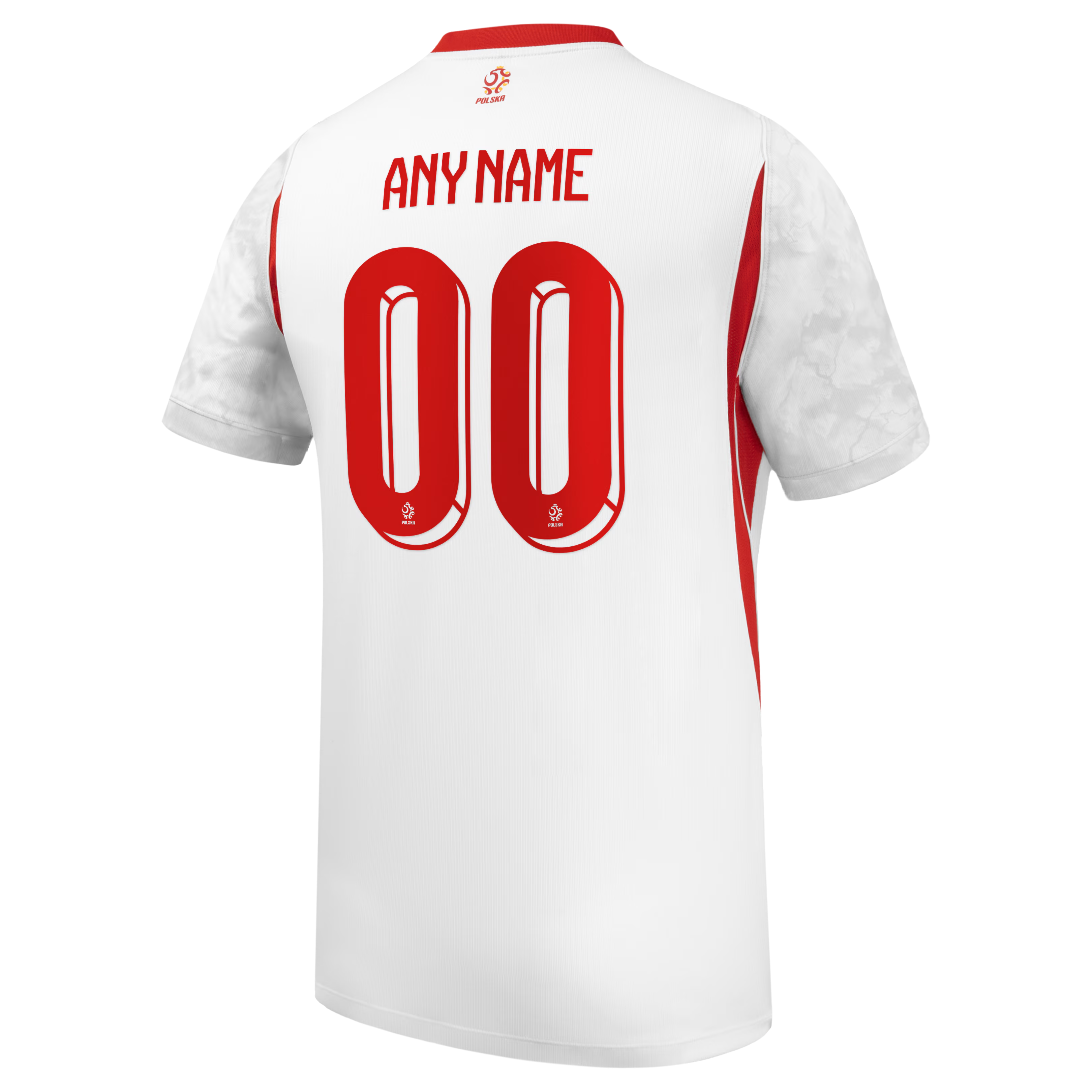 Official Poland National Team Nike 2026 Home Stadium Replica Custom Jersey - White