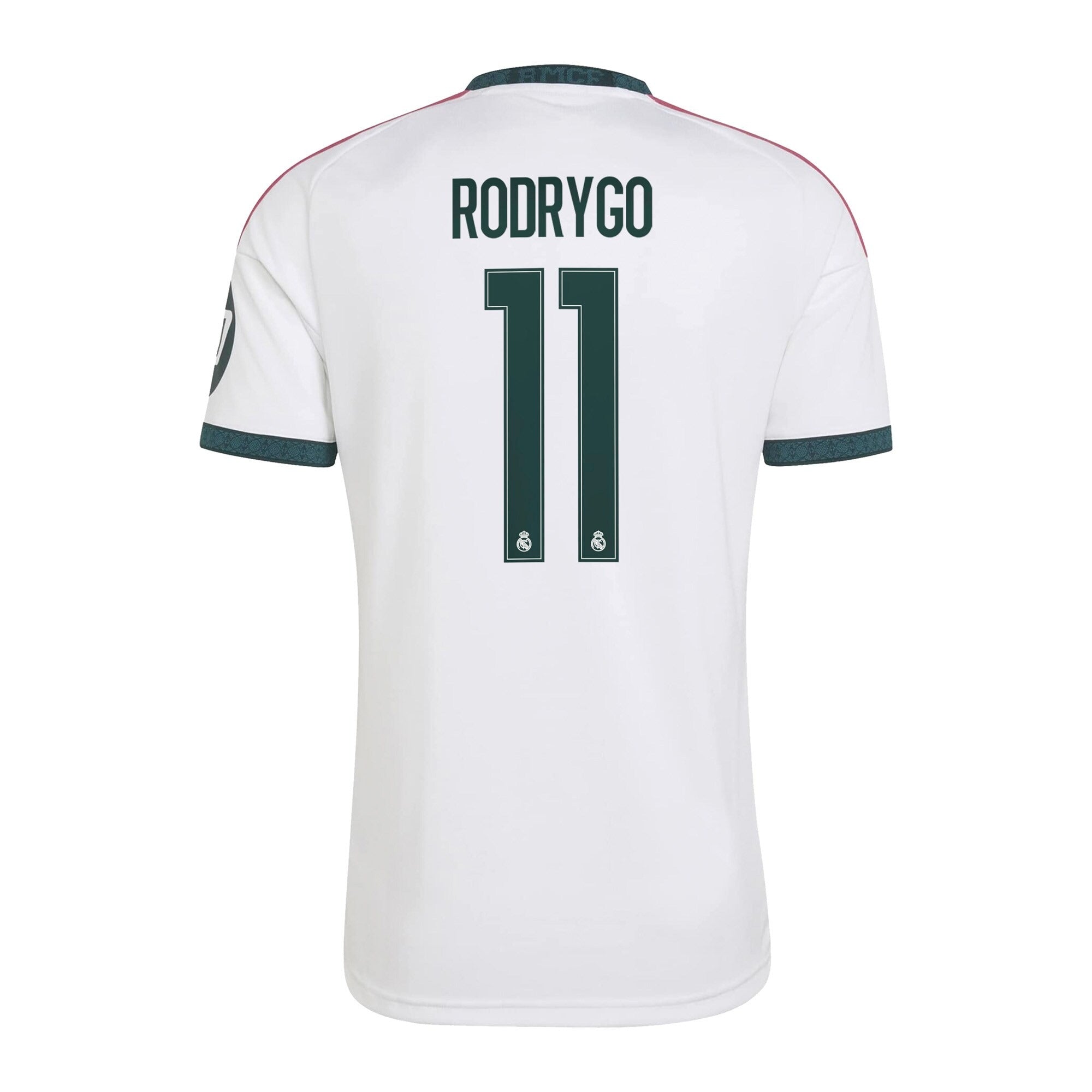Official Rodrygo Real Madrid adidas 2026/27 Home Replica Jersey - White