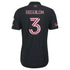 Official Sergio Reguilón Inter Miami CF 2026 On-Field Patch Adidas Jersey - Black - Jersey Teams World