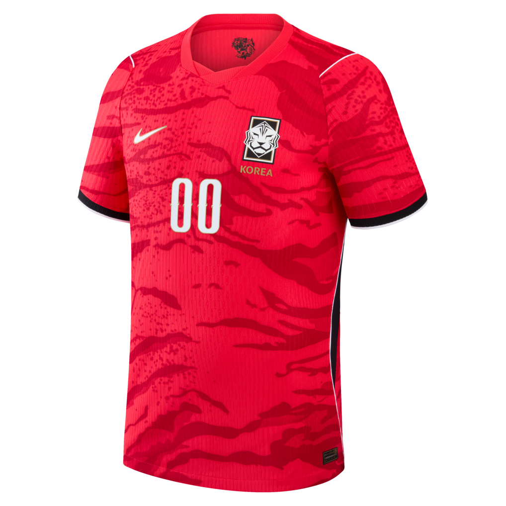 Official South Korea National Team Nike 2026 Home Match Custom Jersey - Red