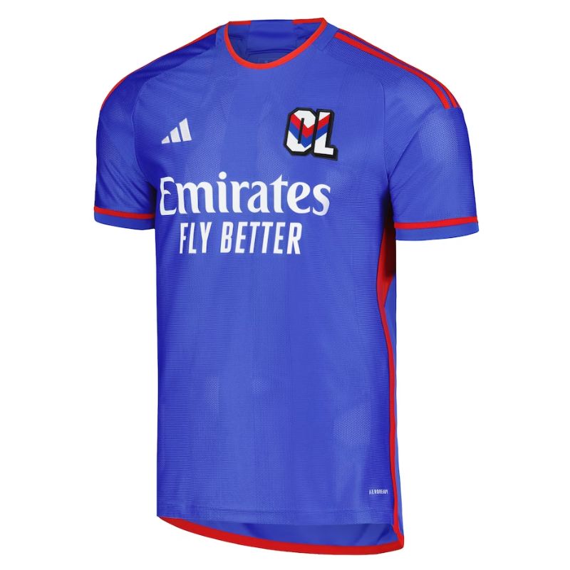 Olympique Lyonnais Shirt 2023/24 Away Custom Jersey - Blue - Jersey Teams World