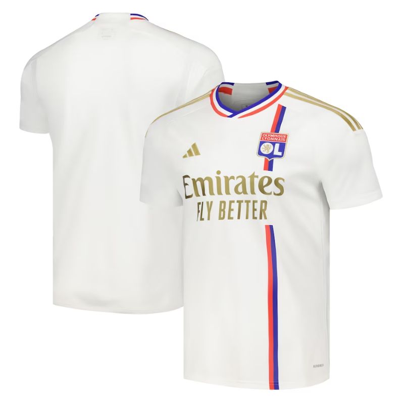 Olympique Lyonnais Shirt 2023/24 Home Custom Jersey - White - Jersey Teams World