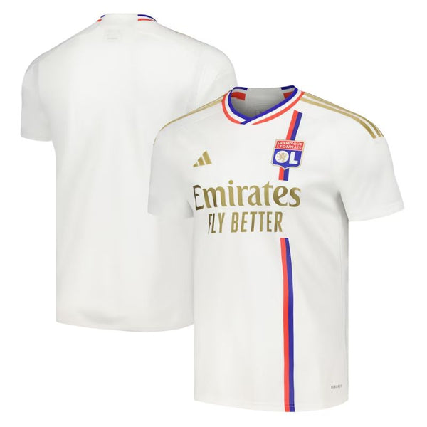 Olympique Lyonnais Shirt 2023/24 Home Custom Jersey - White