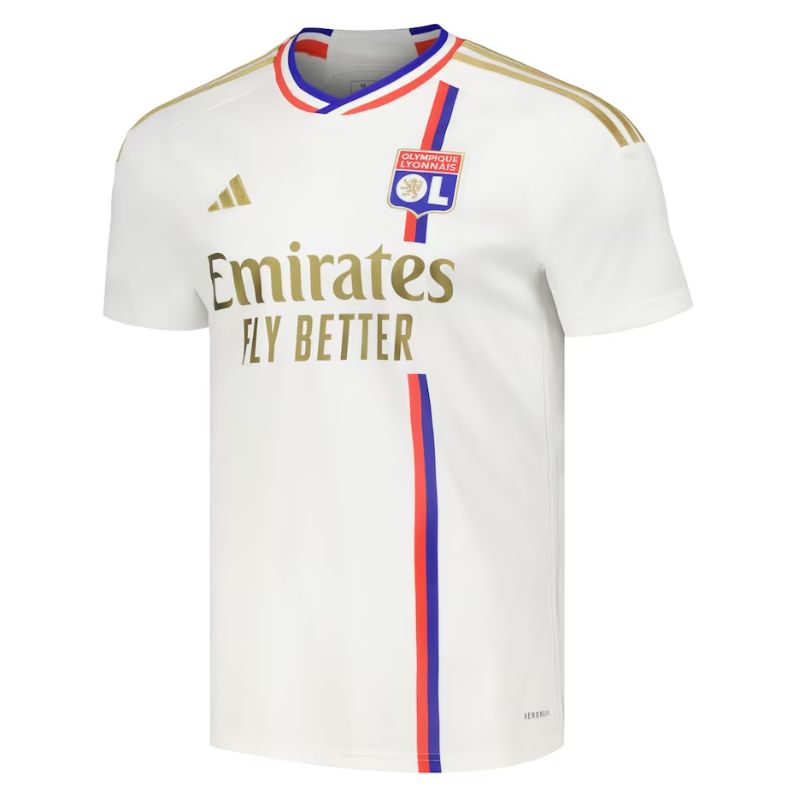 Olympique Lyonnais Shirt 2023/24 Home Custom Jersey - White - Jersey Teams World