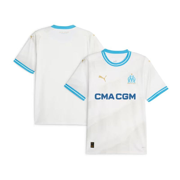 Olympique Marseille Shirt 2023/24 Home Custom Jersey - White
