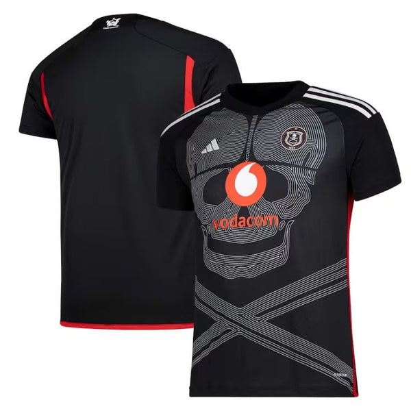 Orlando Pirates F.C. Shirt 2023/24 Home Custom Jersey - Black