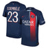Ousmane Dembélé Paris Saint-Germain 2023/24 Home Match Player Jersey - Navy - Jersey Teams World