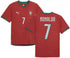 PUMA Portugal National Team 2026 Home Player Edition Jersey – Cristiano Ronaldo #7 – Red/Gold/Green - Jersey Teams World