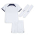 Paris Saint-Germain Away Kit 2023-24 - Little Kids Custom Jersey - White