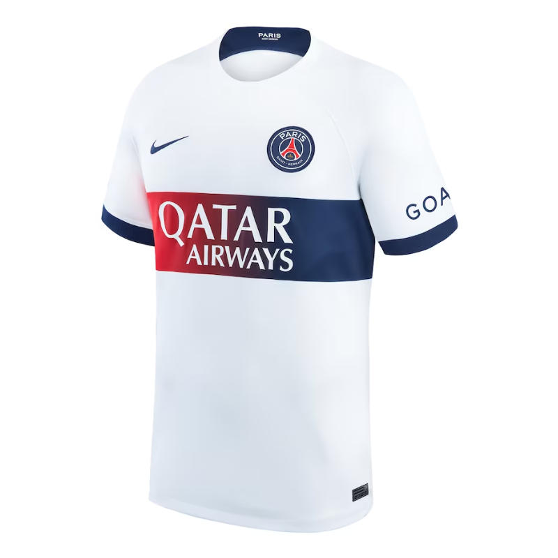 Paris Saint-Germain Away Shirt 2023-24 with Player Hernández 21 printing Jersey - White - Jersey Teams World