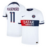 Paris Saint-Germain Away Shirt 2023-24 with Player M.Asensio 11 printing Jersey - White - Jersey Teams World