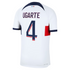 Paris Saint-Germain Away Shirt 2023-24 with Player Ugarte 4 printing Jersey - White - Jersey Teams World