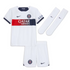 Paris Saint-Germain Away Stadium Kit 2023-24 - Little Kids with Hakimi 2 printing