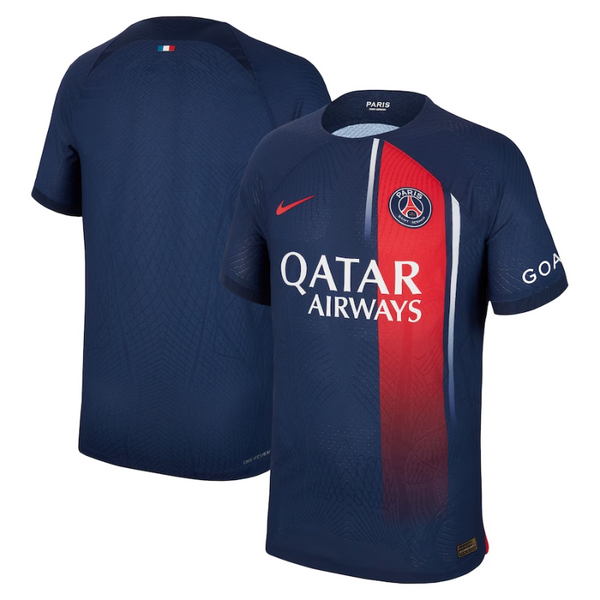Paris Saint-Germain Team Home Shirt 2023-24 Custom Jersey - Blue - Jersey Teams World