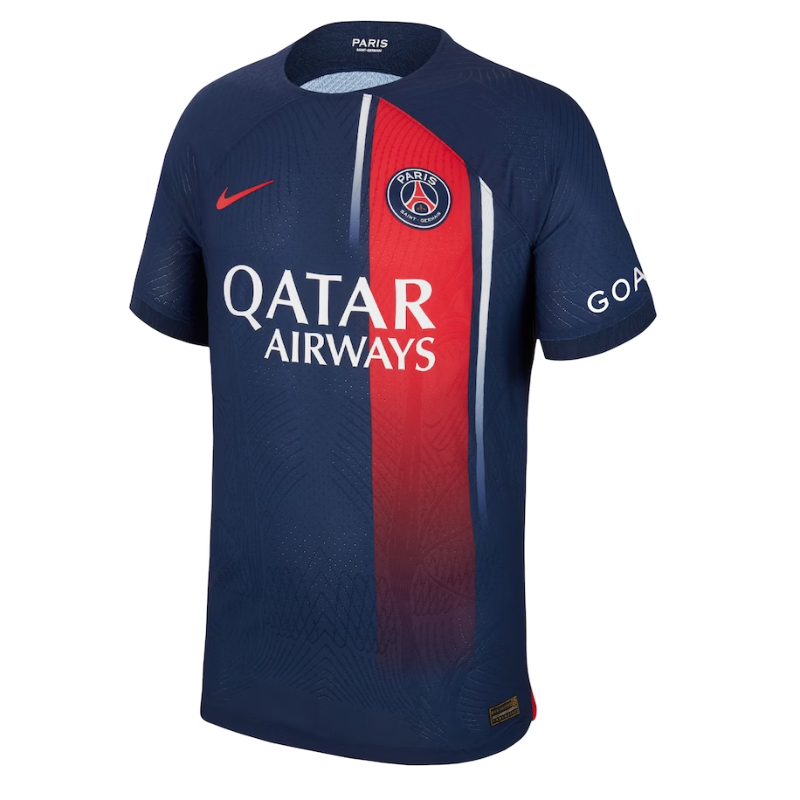 Paris Saint-Germain Team Home Shirt 2023-24 with Fabian 8 printing Jersey - Blue - Jersey Teams World