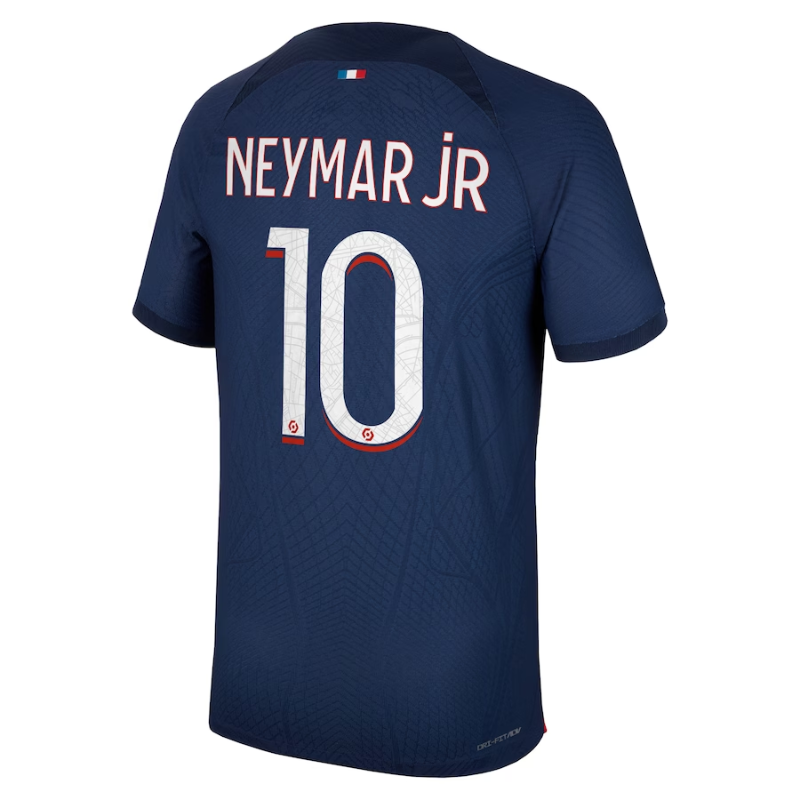 Paris Saint-Germain Team Home Shirt 2023-24 with Jersey Neymar Jr 10 printing - Blue - Jersey Teams World