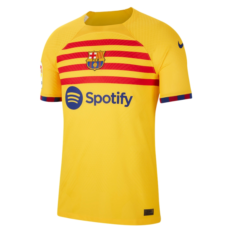 Pedri Barcelona Shirt 2022/23 Fourth Player Jersey - Yellow