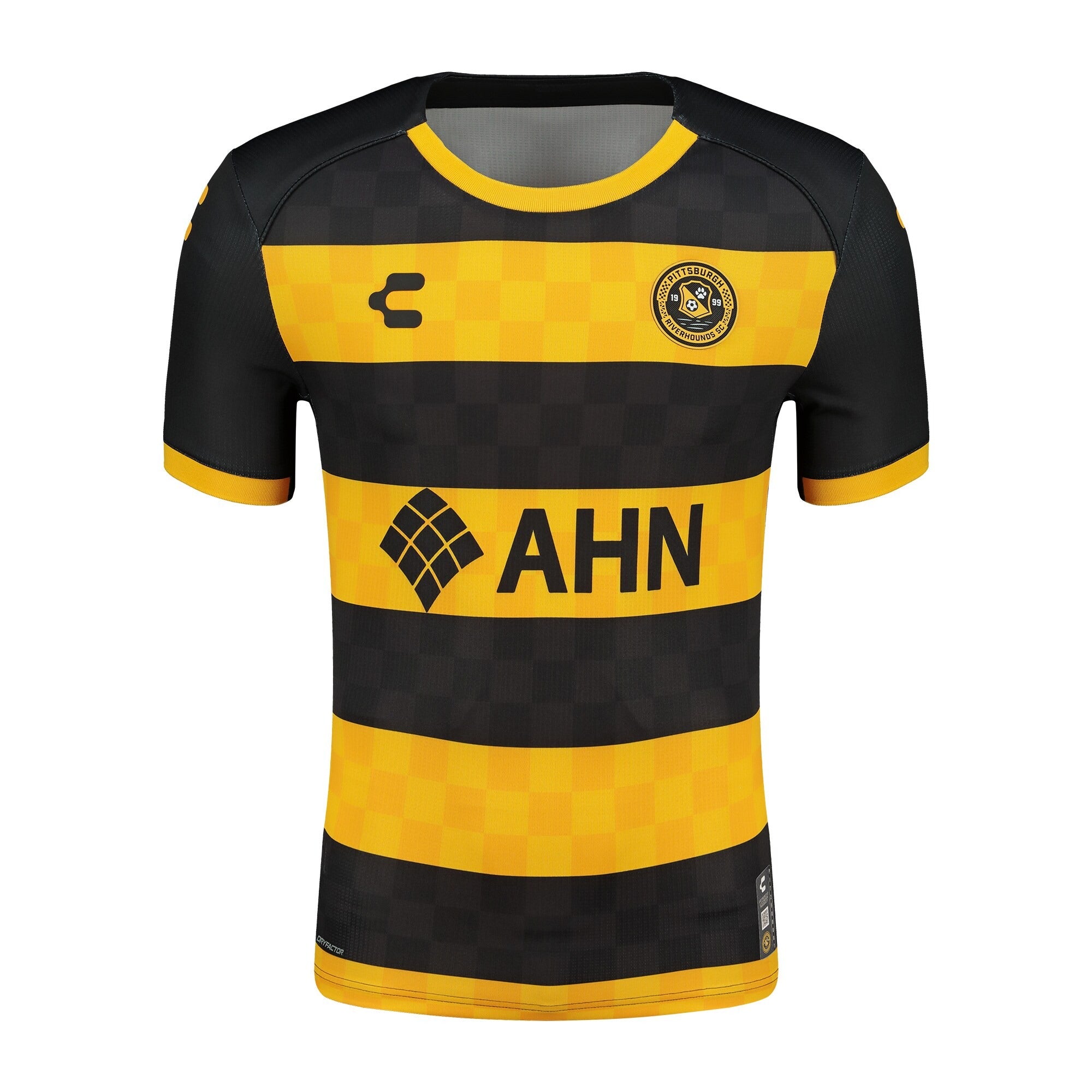 Pittsburgh Riverhounds SC Charly 2025 Home Authentic Jersey - Black
