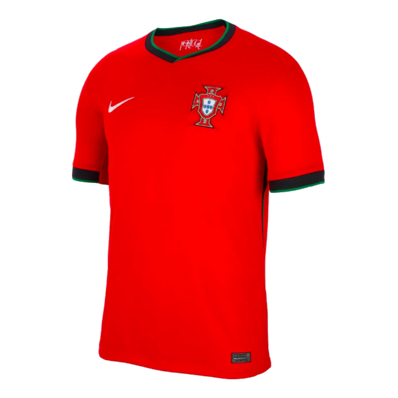 Portugal Nike Home 2024-2025 Custom Jersey - Red