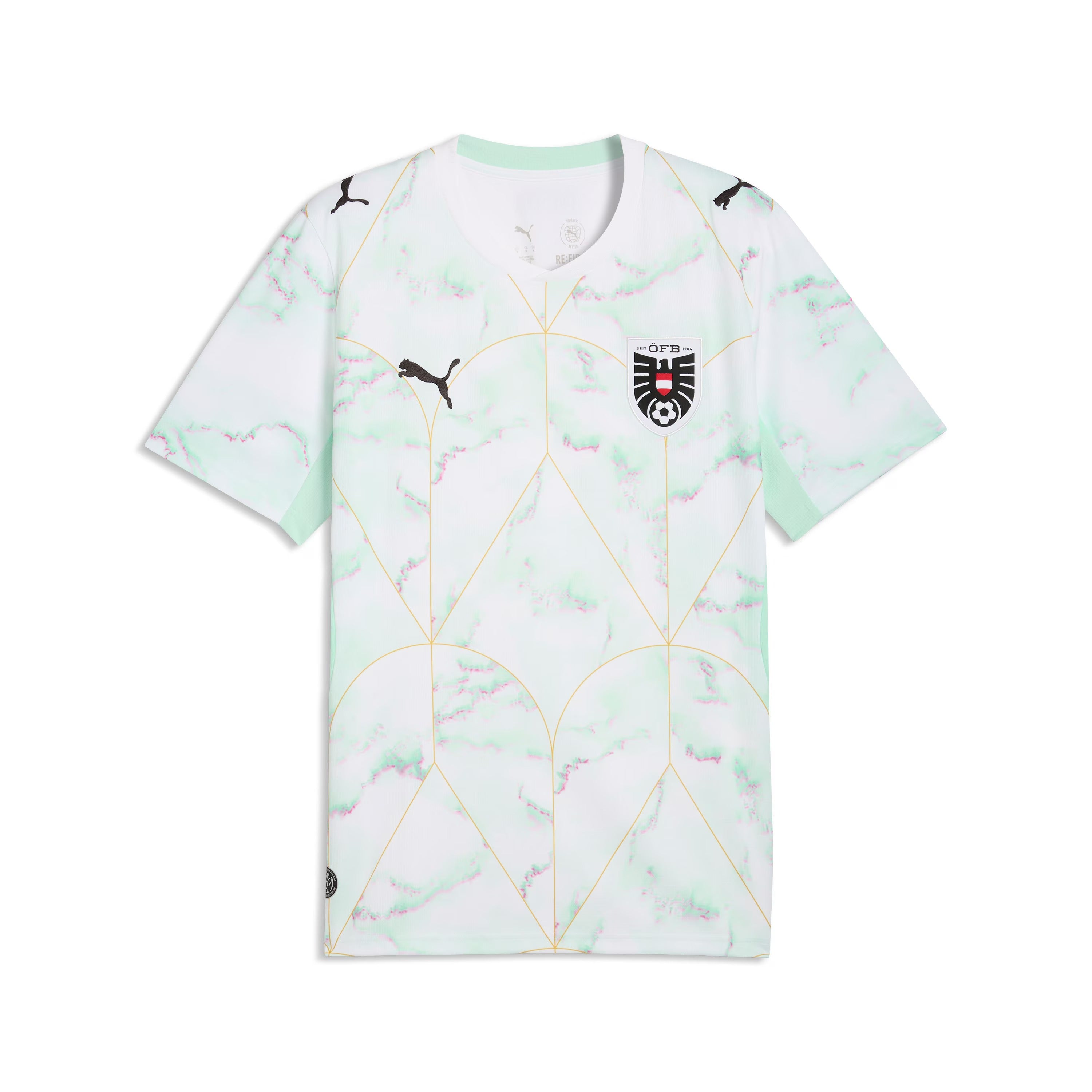 Puma Austria National Team 2026 Away Jersey - White - Jersey Teams World