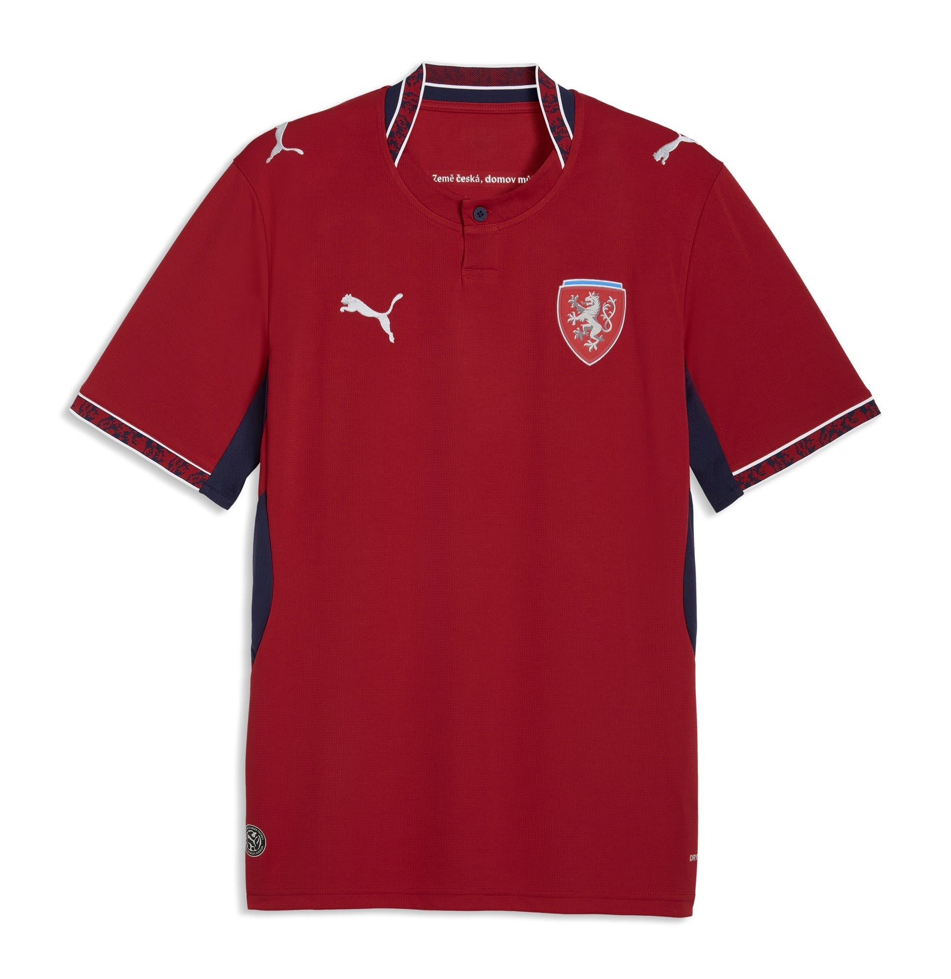 Puma Czech Republic National Team 2026 Home Supporter Edition Jersey – Red/Blue/White
