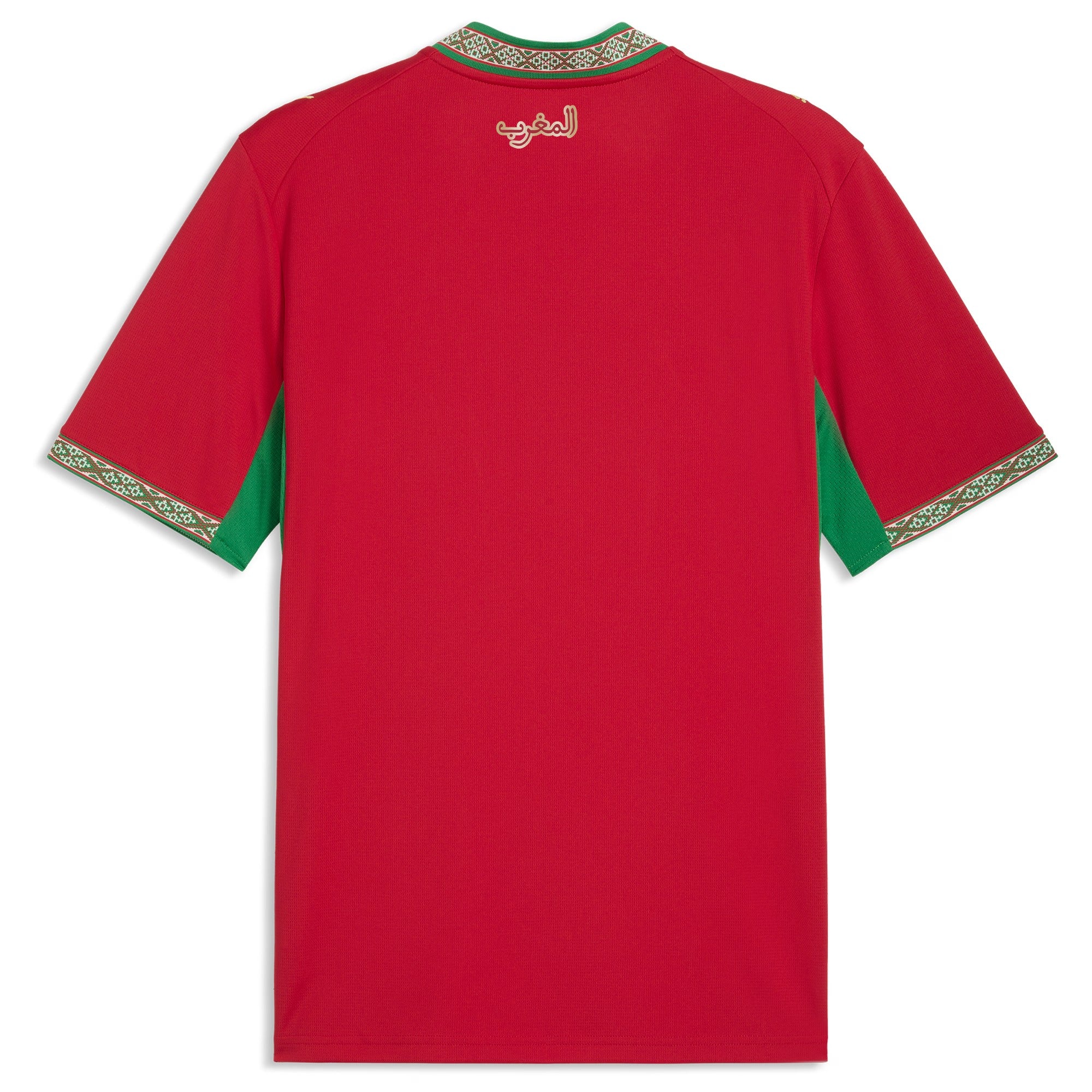 Puma Morocco National Team 2026 Home Jersey - Fast Red/Victory Gold - Jersey Teams World