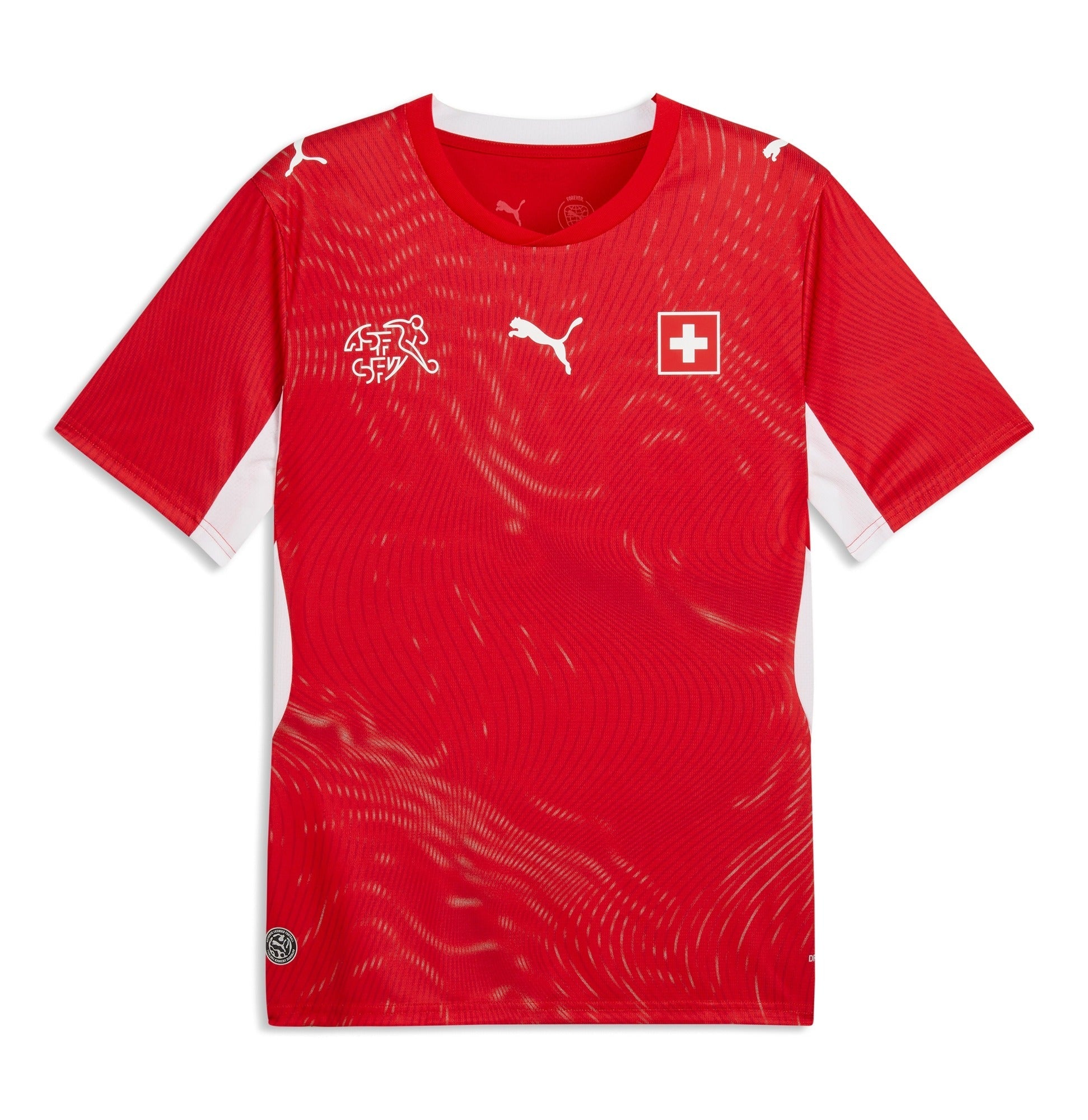 Puma Switzerland National Team 2026 Home Supporter Edition Jersey – Red/White - Jersey Teams World