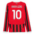Rafael Leão AC Milan Puma 2024/25 Home Long Sleeve Player Jersey - Red - Jersey Teams World