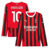 Rafael Leão AC Milan Puma 2024/25 Home Long Sleeve Player Jersey - Red - Jersey Teams World