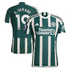 Raphael Varane Manchester United Shirt 2023/24 Away Player Jersey - Green