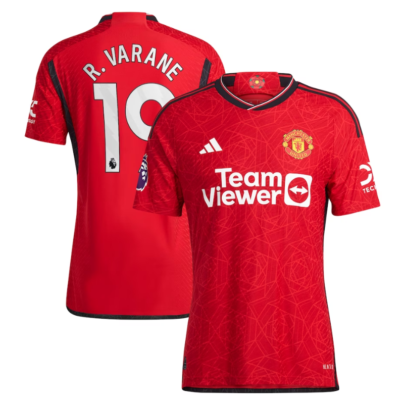 Raphael Varane Manchester United Shirt 2023/24 Home Player Jersey - Red - Jersey Teams World