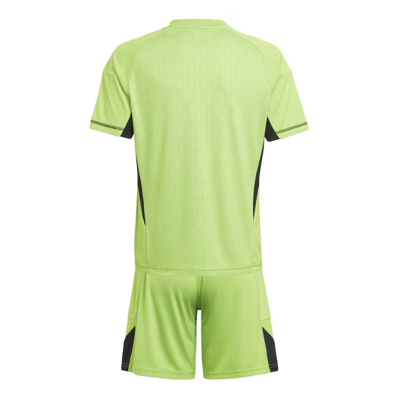 Real Madrid Home Goalkeeper kit Adidas 2023-24 Kids Custom Jersey - Green