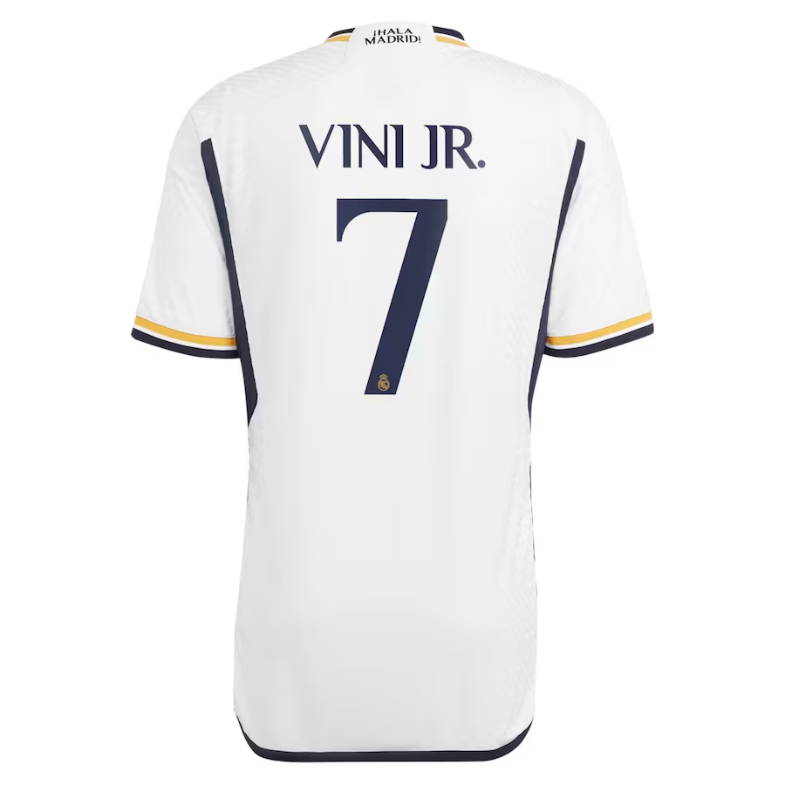 Real Madrid Home Shirt 2023-24 with Vini Jr. 7 printing - White - Jersey Teams World