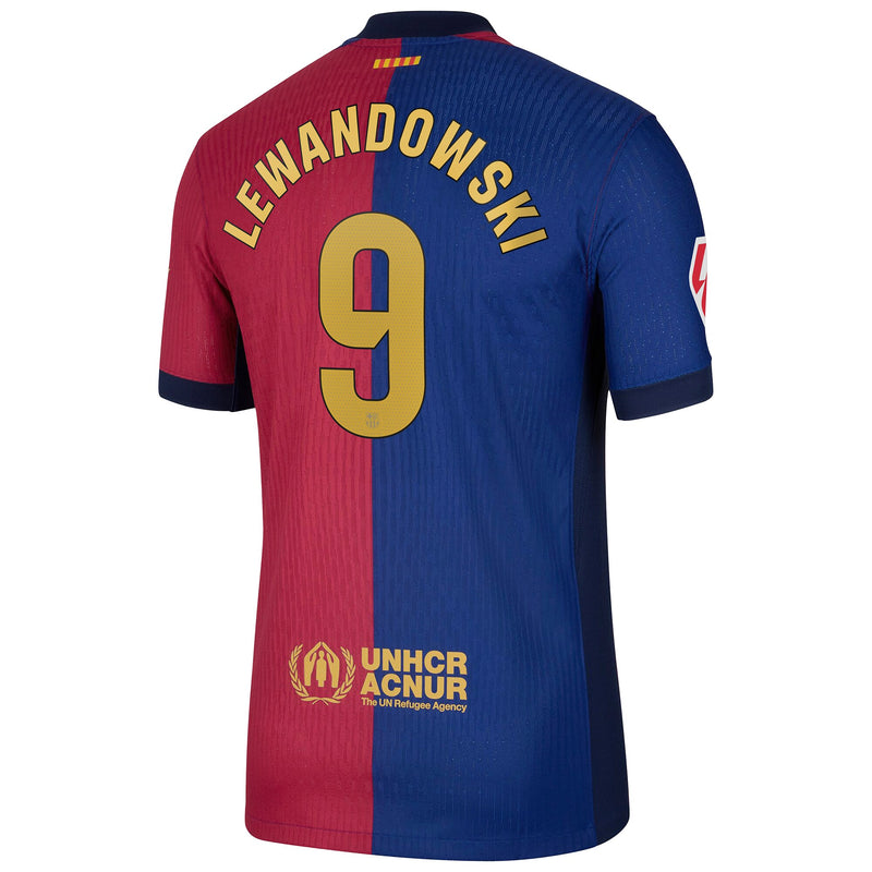 Robert Lewandowski Barcelona Nike 2024/25 Home Player Jersey - Royal